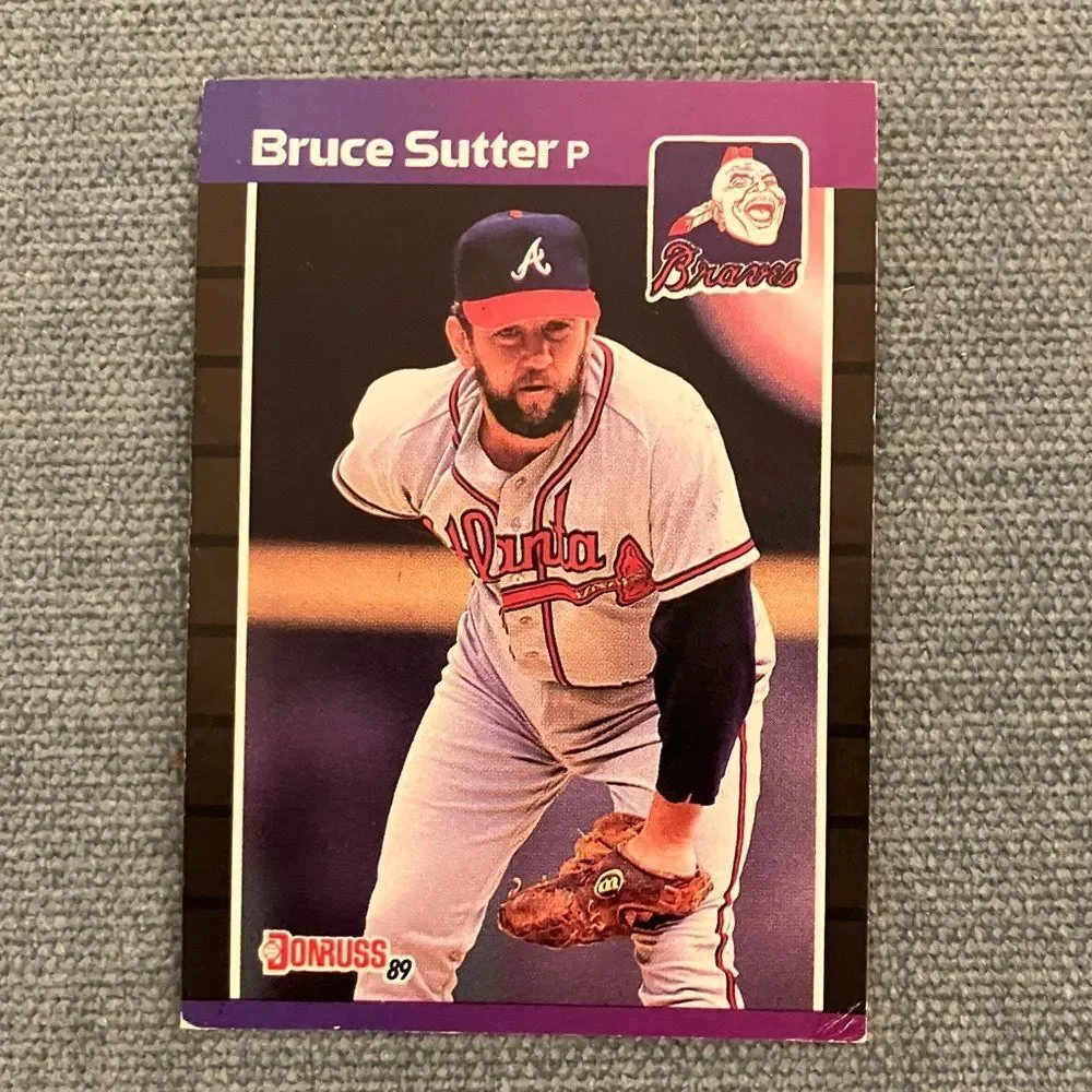 1989 Donruss Atlanta Braves Baseball Card Trading Card